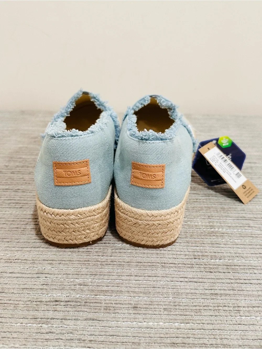 Toms nwt blue espadrilles